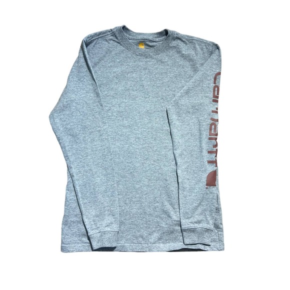 Carhartt Workwear Logo Sleeve Long-Sleeve T-Shirt - Ladies XS Preowned * ws205 - Picture 6 of 11